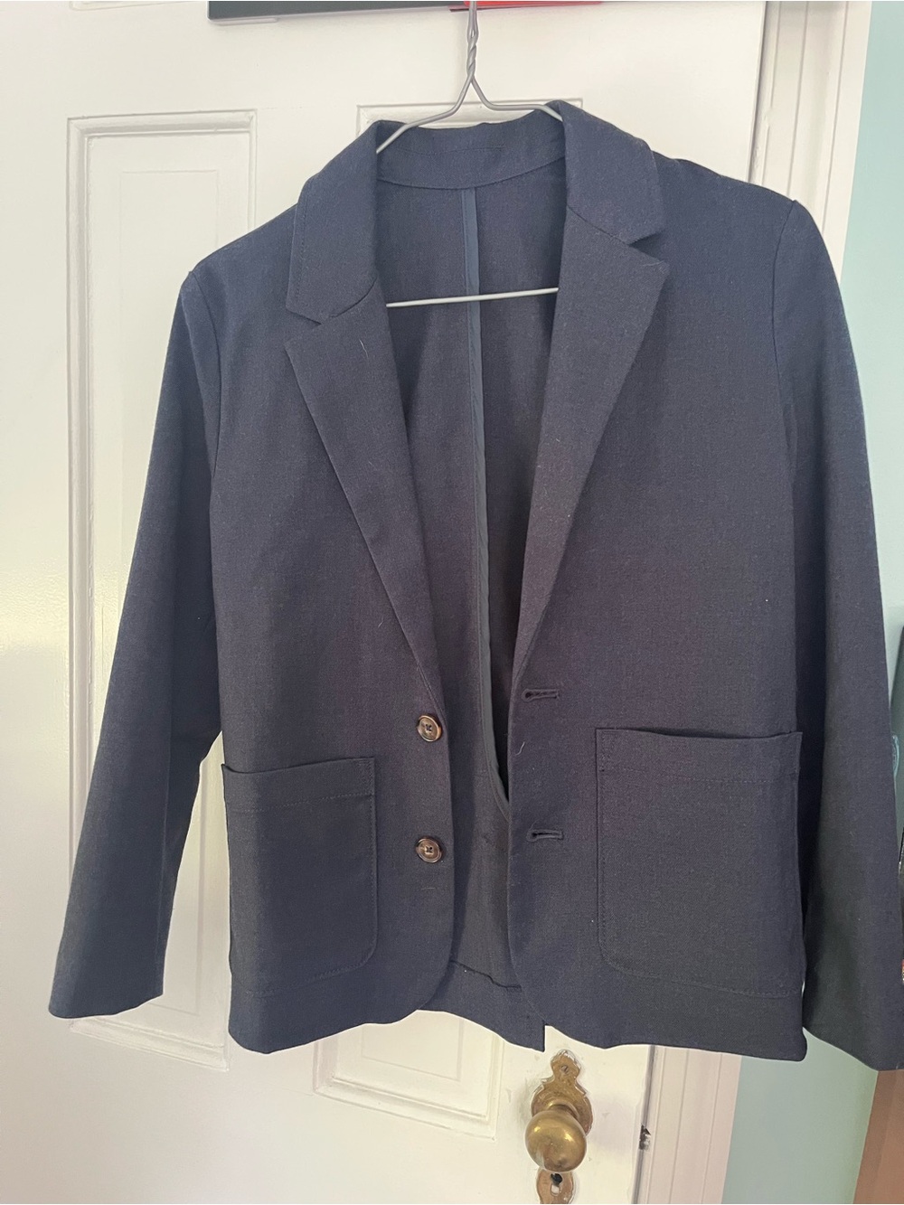 Old Navy Boy’s Dark Navy Two-Button Blazer
